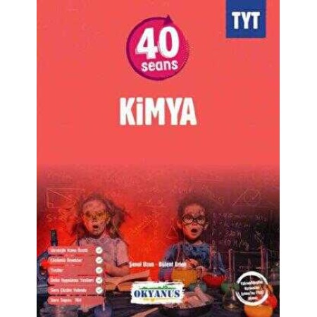 Okyanus Yayınevi  TYT 40 Seans Kimya Soru Bankası