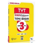 Sınav Yayınları  TYT Son 3 Yıl Tıpkı Basım Çıkmış Soru ve Çözümleri
