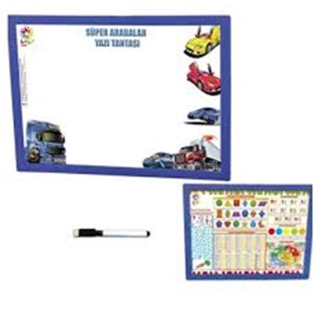 Süper Arabalar Yazı Tahtası