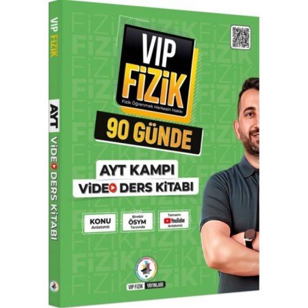 Kr Akademi Vip Fizik 90 Günde AYT Kampı Video Ders Kitabı