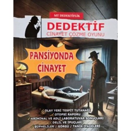 Dedektiflik Cinayet Çözme Oyunu - Pansiyonda Cinayet Dedektiflik Cinayet Çözme Oyunu - Pansiyonda Cinayet