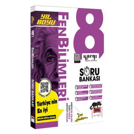 Yargı Ders Arkadaşım 8.Sınıf LGS Fen Bilimleri Yıl Boyu Soru Bankası
