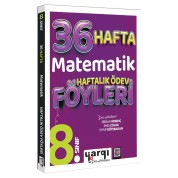 Yargı Ders Arkadaşım 8.sınıf Matematik 32+4Haftalık Ödev Föyleri Yargı Ders Arkadaşım 8.sınıf Matematik 32+4Haftalık Ödev Föyleri