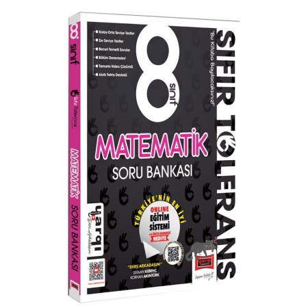 Yargı Ders Arkadaşım 8.Sınıf Sıfır Tolerans Matematik Soru Bankası