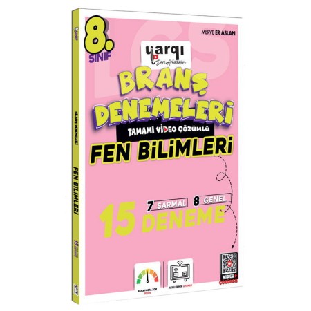Yargı Ders Arkadaşım 8.Sınıf Tamamı Video Çözümlü Fen Bilimleri 15 Branş Denemeleri Yargı Ders Arkadaşım 8.Sınıf Tamamı Video Çözümlü Fen Bilimleri 15 Branş Denemeleri