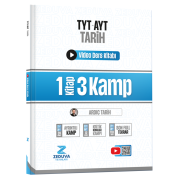 Kr Akademi Yayınları Zeduva Yayınları Ardıç Tarih TYT-AYT Tarih 1 Kitap 3 Kamp Video Ders Kitabı