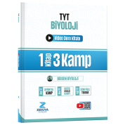 Kr Akademi Yayınları Zeduva Yayınları Biosem TYT Biyoloji 1 Kitap 3 Kamp Video Ders Kitabı