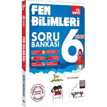 Yargı Ders Arkadaşım 6.Sınıf Fen Bilimleri Yıl Boyu Soru Bankası