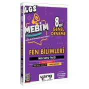 Yargı Ders Arkadaşım 8.Sınıf LGS MEBİM Fen Bilimleri 8 Adet Genel Deneme