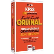 Yargı Yayınları 2026 KPSS Lise-Ortaöğretim GK-GY Fasikül Fasikül Orijinal Tamamı Çözümlü Çıkmış Son 10 Sınav