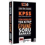 Yargı Yayınları 2026 KPSS Lise Ön Lisans GK-GY Tüm Dersler Tek Kitap Efsane Soru Bankası