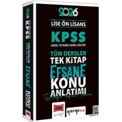 Yargı Yayınları 2026 KPSS Lise Ön Lisans GK-GY Tüm Dersler Tek Kitap Efsane Konu Anlatımı